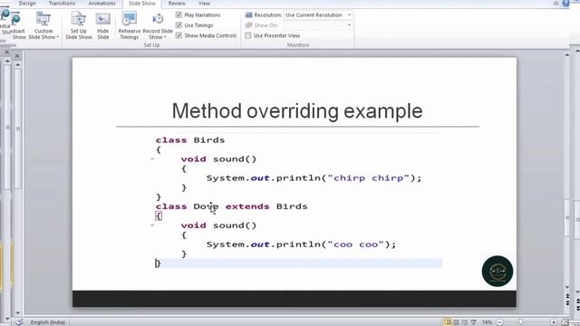 method overloading vs method overriding | malayalam | Code eureka смотреть онлайн
