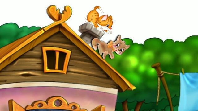 Тише,мыши,кот на крыше!Веселая считалка,песенка.