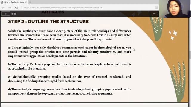 HOW TO SYNTHESIZE JOURNAL ARTICLE смотреть онлайн