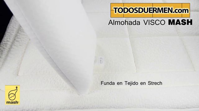Almohada Viscoelástica VISCOMASH de MASH en TodosDuermen.com смотреть онлайн
