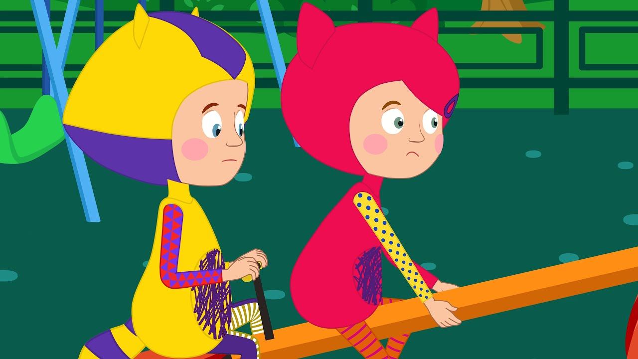 Качели Кач-Кач | Кукутики песенки и мультики для детей малышей смотреть онлайн