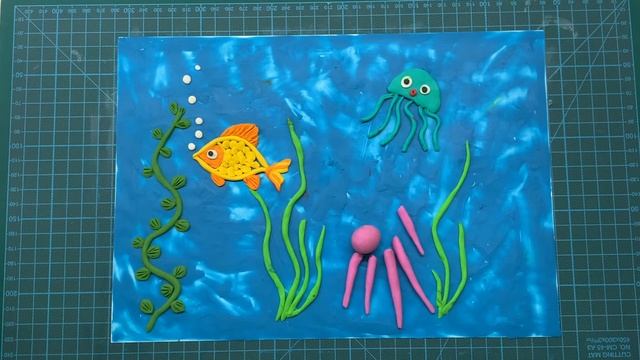 Plasticine - Marine Life (лепим из пластилина - Морские обитатели)