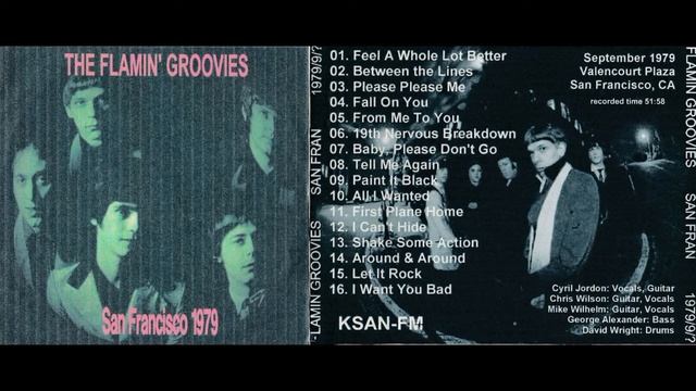 THE FLAMIN' GROOVIES live in San Francisco, xx.09.1979 смотреть онлайн