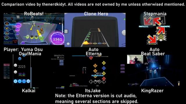 Dark sheep on 6 rhythm games comparison смотреть онлайн