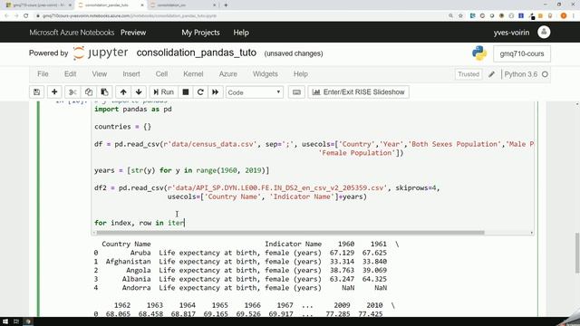 Consolidation de fichiers CSV avec Pandas смотреть онлайн