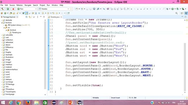 Layout Manager ou Gestionnaire de placement enJAVA : Partie 1 : BorderLayout смотреть онлайн
