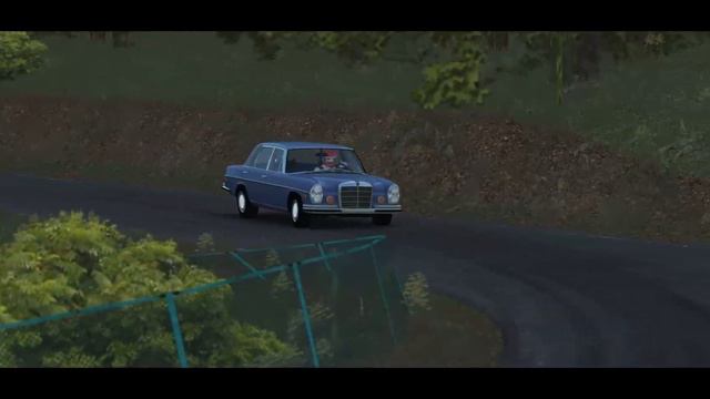 Assetto Corsa - Mercedes-Benz 300 SEL 6.3 смотреть онлайн