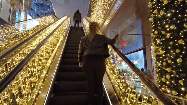 ✨NYC Christmas✨Walking Hudson Yards & Vessel 2021