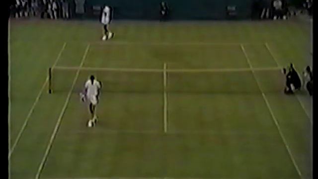 Pancho Gonzales vs. Charlie Pasarell Wimbledon 1969 PART 3 смотреть онлайн