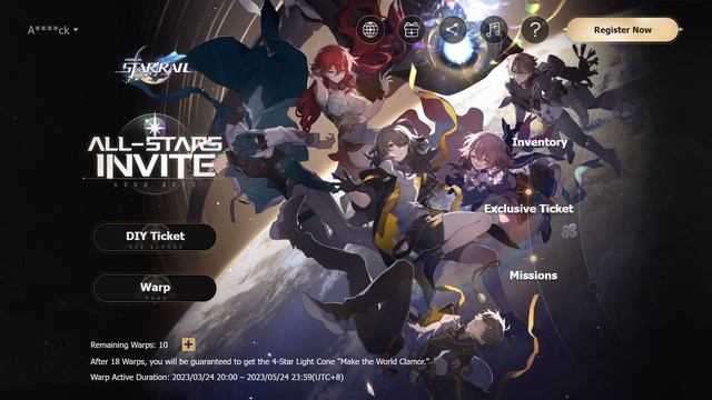 All Stars Invite event is intensely underway ! Honkai Star Rail First Web Event Music only смотреть онлайн