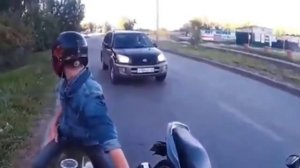 Было против мотоциклистов. Мото ситуации на дороге.