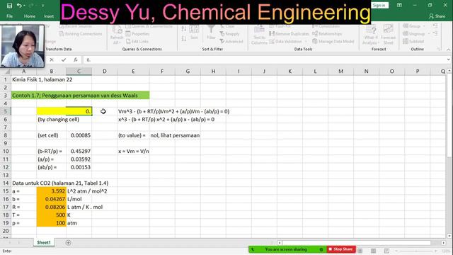 (83) 3 Sifat-sifat gas | persamaan van der Waals смотреть онлайн