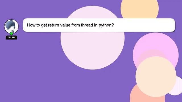 How to get return value from thread in python? смотреть онлайн