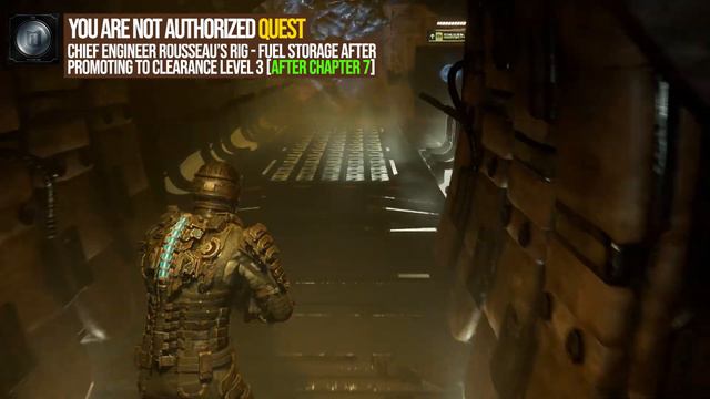Chief Engineer Rousseau’s RIG Location Dead Space Remake 2023