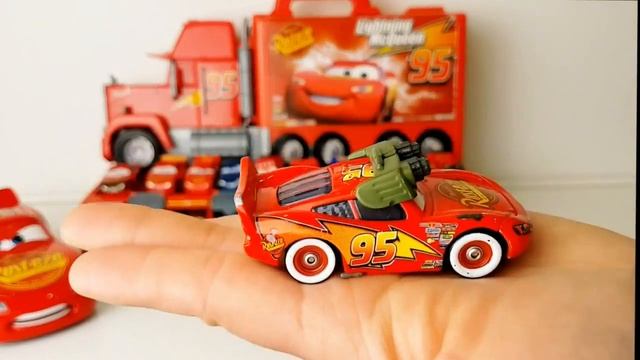 Коллекция Тачки молния маккуин collection Cars Disney Pixar Lightning McQueen смотреть онлайн