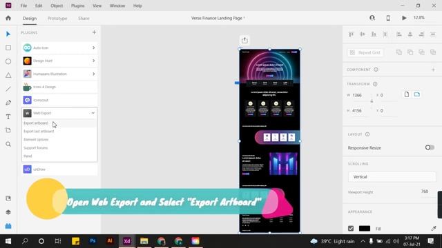 Adobe XD to HTML/CSS for FREE (July 2021) смотреть онлайн