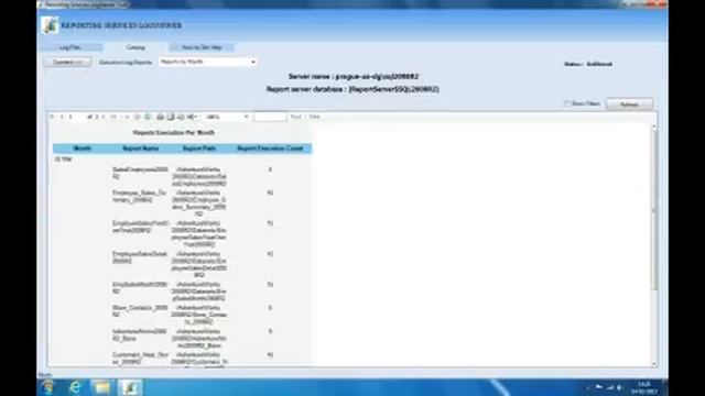 Microsoft SQL Server Reporting Services Log Viewer смотреть онлайн