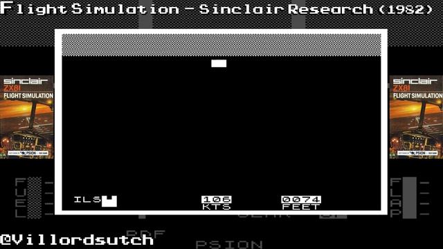 Flight Simulation for the ZX81 from Sinclair Research (1982) смотреть онлайн