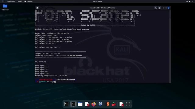 TPScanner - Simple & Fastest TCP port scanner смотреть онлайн