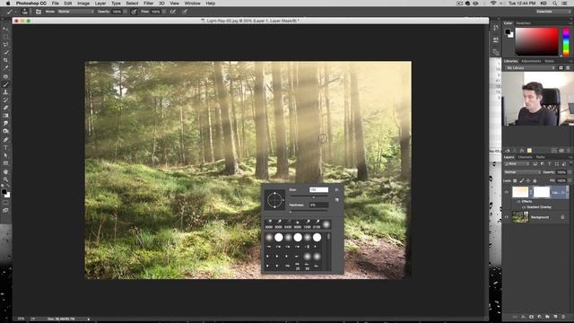 How to Create Light Rays in Photoshop смотреть онлайн
