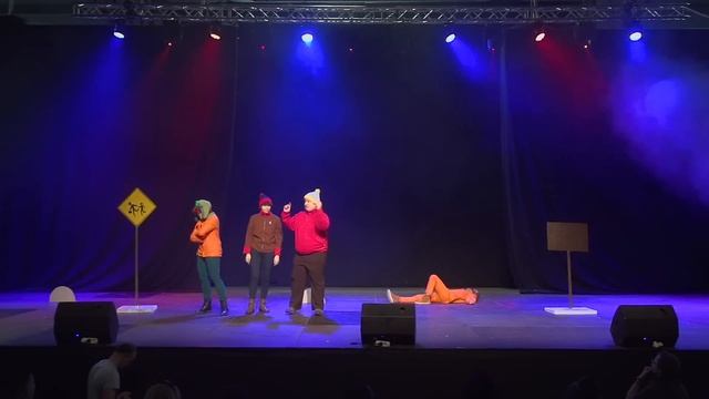 Will Kenny SURVIVE? Stan breaks up Kyle and Cartman | SOUTH PARK | Group cosplay [WinterCon V] смотреть онлайн