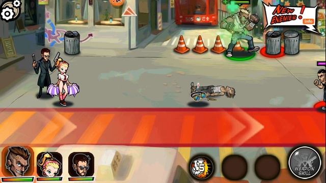 Brutal Street 2 - Gameplay (iOS, Android) смотреть онлайн
