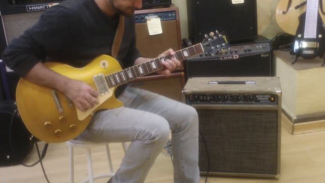 Bludo-Drive by Bludotone, teste com Gibson Les Paul 57.MOV смотреть онлайн