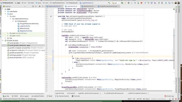 How to Add Firebase Authentication to an Android App смотреть онлайн