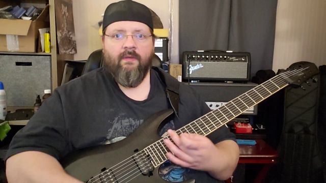 Schecter KM7 MKII. KILLER, 7 string guitar!!! смотреть онлайн