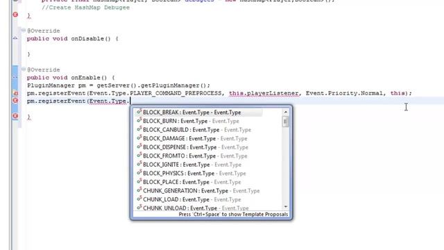 Simple Java Plugin Programming Tutorial - Episode 3 - onDisable + onEnable смотреть онлайн