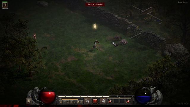 Пробежался за сорку в Diablo® II: Resurrected ™ alpha test смотреть онлайн