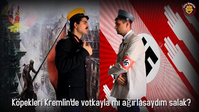 Joseph Stalin vs Adolf Hitler (Nazi vs Komünist) - Rap Savaşları (Eng. Sub) смотреть онлайн
