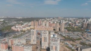 Уфа с высоты птичьего полёта