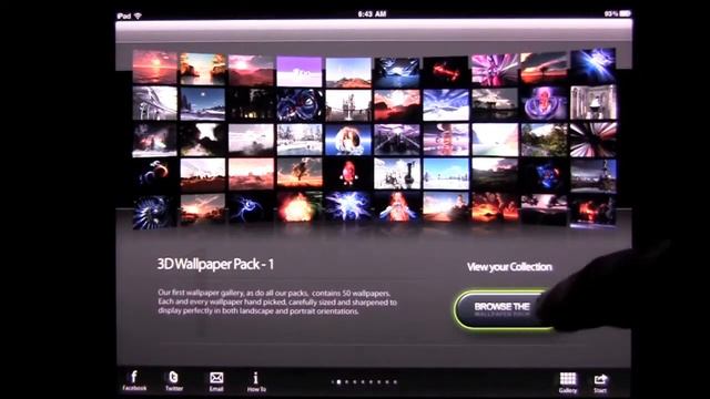 3D Wallpaper Pro iPad App Review CrazyMikesapps.com смотреть онлайн