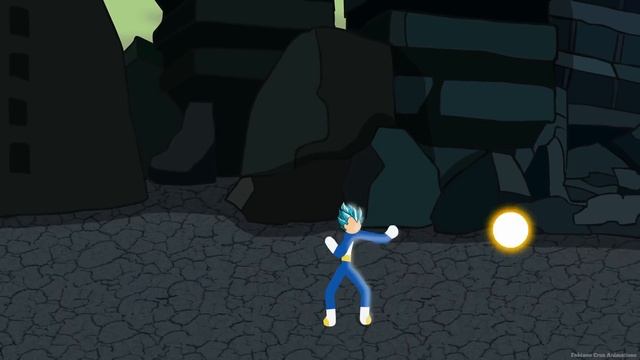 Goku and Vegeta VS Black and Zamasu Stick Fight!! смотреть онлайн