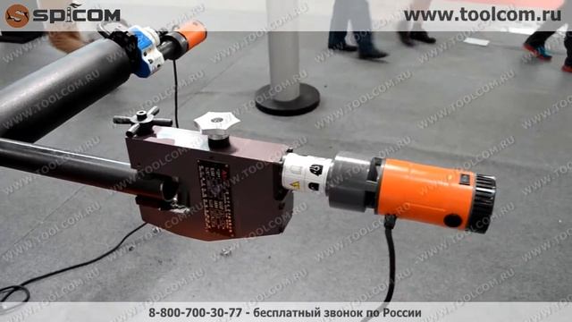 Машинка для торцовки и снятия фаски с труб смотреть онлайн