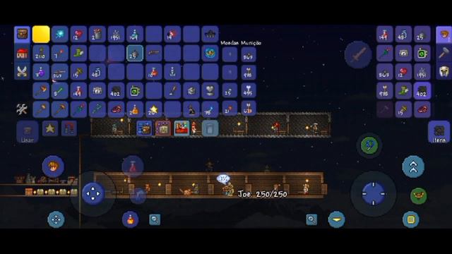 Terraria:Do Zero Até A M.G.E EP#6 Botas Frostspark,Balão da Ferradura Branca e Eye Of Cthulhu!! смотреть онлайн