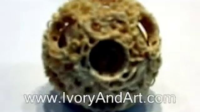 Ivory Chinese puzzle ball - 14 Layers смотреть онлайн