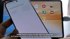 Screen2Auto in Android 13 | AA 9.0.6 NOT ROOT Split Screen With Multiple Apps