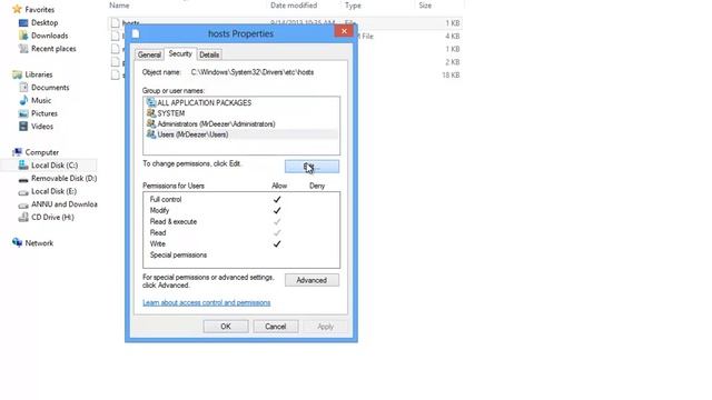 Easiest way to edit Windows Hosts file in Windows 8 : NO SOFTWARE NEEDED смотреть онлайн