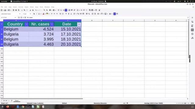 How to use AutoFilter and Standard Filter in LibreOffice Calc смотреть онлайн