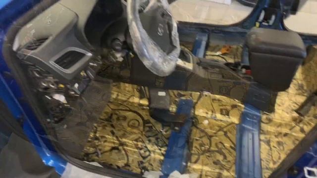 Шумоизоляция Hyundai Solaris - RealZvuk.ru смотреть онлайн