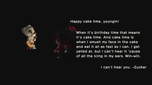 TIGGY'S BIG CHONKING BIRTHDAY - Animal Crossing (Switch) смотреть онлайн
