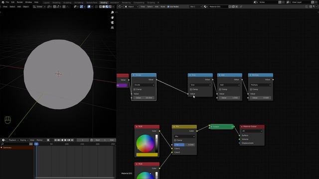 Как сделать пульсирующую анимацию Blender смотреть онлайн