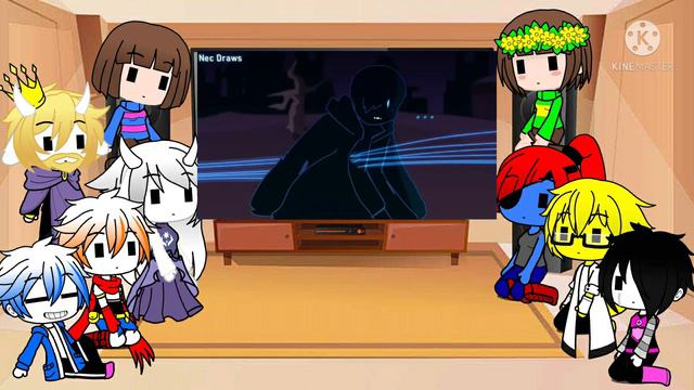 Undertale reacts to Error!Sans vs Nightmare!Sans смотреть онлайн