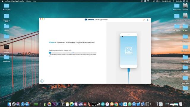 How To Backup / Restore your Whatsapp Conversation History With dr.fone - Whatsapp Transfer (iOS 13 смотреть онлайн