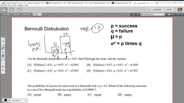 Bernoulli Distribution смотреть онлайн