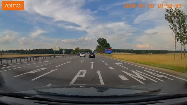 26.07.2020 в18.57 трасса М1 смотреть онлайн
