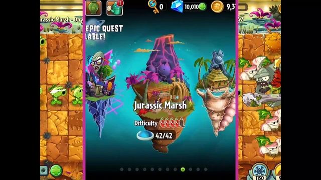 Electric Peashooter Gameplay Walkthrough| Plants vs. Zombies 2 смотреть онлайн