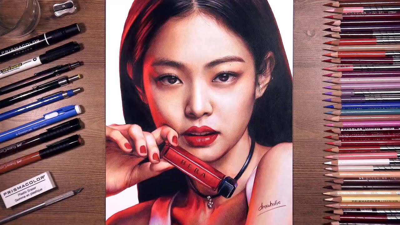 Drawing BLACKPINK Jennie   Drawholic